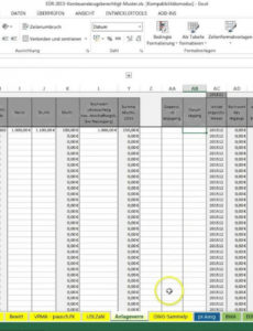bearbeitbar von einführung excelvorlageeinnahmenüberschussrechnung eür einfache einnahmen überschuss rechnung vorlage pdf