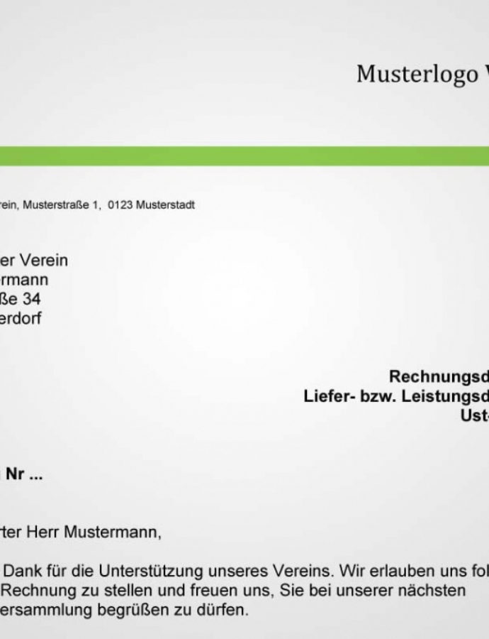 No Show Rechnung Vorlage Casagenotta