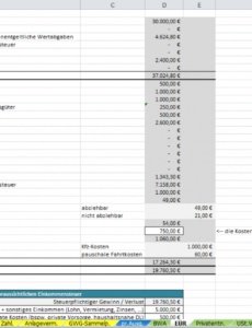 das sample von excelvorlageeinnahmenüberschussrechnung eür 2014 einnahme überschuss rechnung vorlage kleinunternehmer word