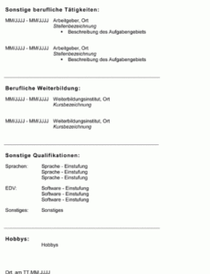 bearbeitbar von muster lebenslauf word muster lebenslauf österreich 2016 lebenslauf vorlage geburtsname doc
